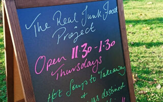 The Real Junk Food Project at Linden Hall Community Centre in Hampton